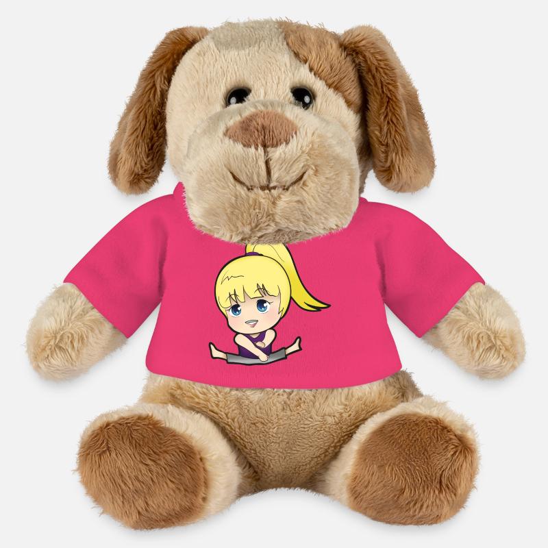 Chibi Anime Manga Splitkick - MiniFeet® Dog Helge - pink