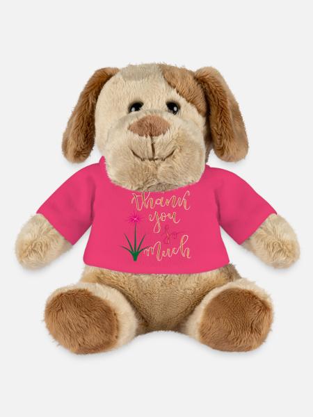 thank you so much - MiniFeet® Hund Helge - Pink