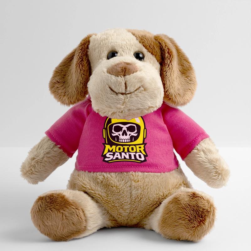 Logo du Crâne de Motor Santo Chien en peluche Helge MiniFeet®