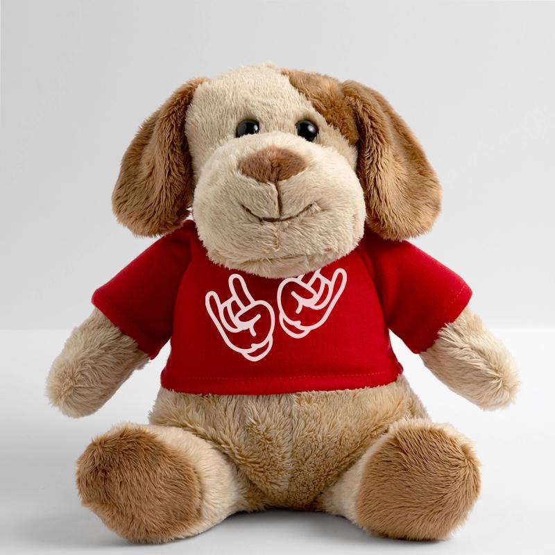 Main de roche 2 Chien en peluche Helge MiniFeet®