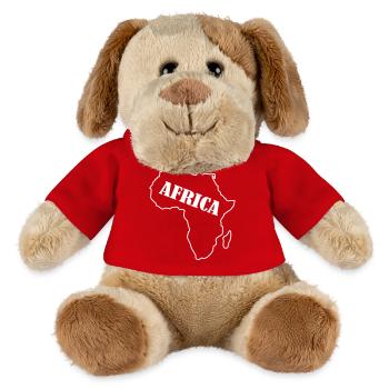 africa country - MiniFeet® Hund Helge - Rot - Vorne