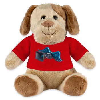 ANGELIC CAM – Ton & Bild - MiniFeet® Hund Helge - Rot - Vorne