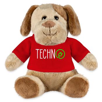 techno charge - MiniFeet® Dog Helge - red - Front
