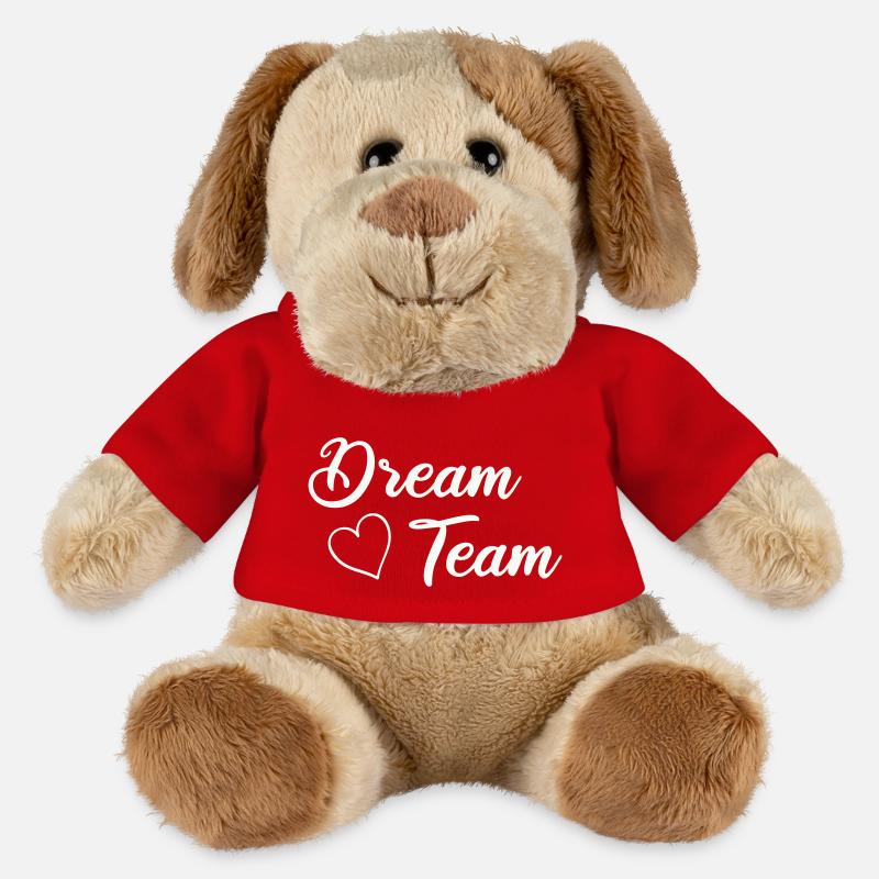 dream team - MiniFeet® Hund Helge - Rot