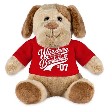 Original Würzburg Basketball 2007 - MiniFeet® Dog Helge - red - Front