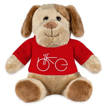 Bike Type white - MiniFeet® Dog Helge - red - Front