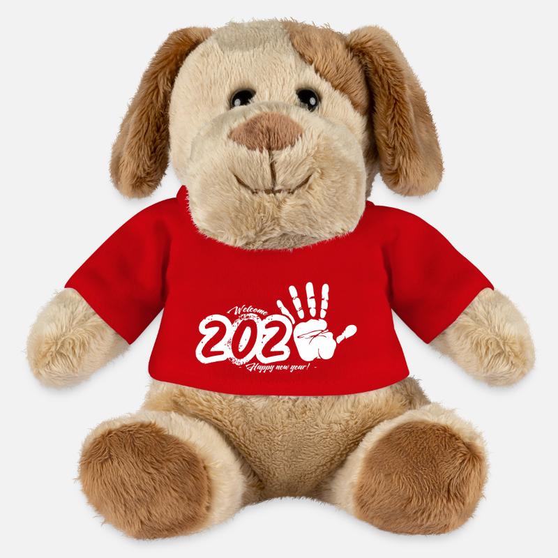 Willkommen 2025 - MiniFeet® Hund Helge - Rot