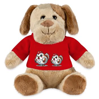 Hühner - MiniFeet® Hund Helge - Rot - Vorne