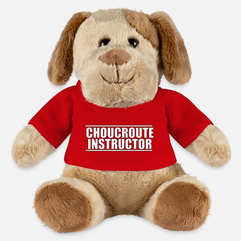 Sauerkraut instructor - MiniFeet® Dog Helge - red