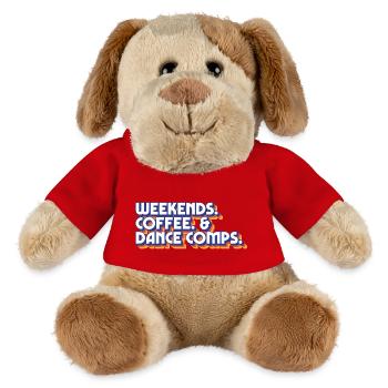 Week-ends Café Et Danse Comps Danse Maman Danseuse - Chien en peluche Helge MiniFeet® - rouge - Devant
