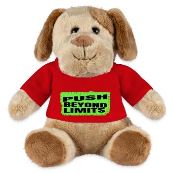 Happy Gift Physical Endurance - MiniFeet® Dog Helge - red - Front