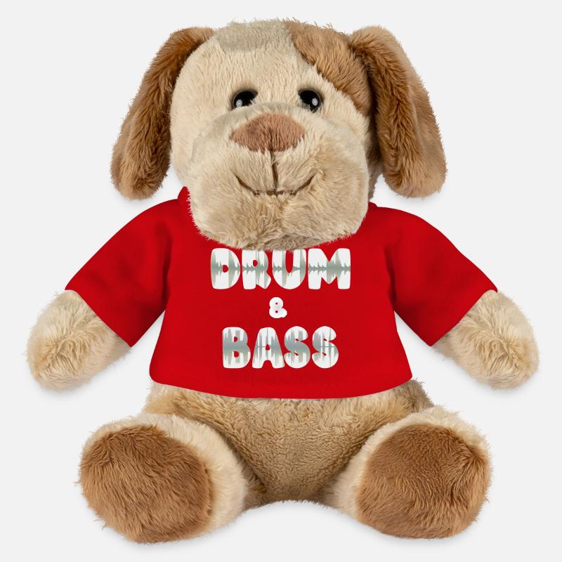 DNB-Wellenform - MiniFeet® Hund Helge - Rot