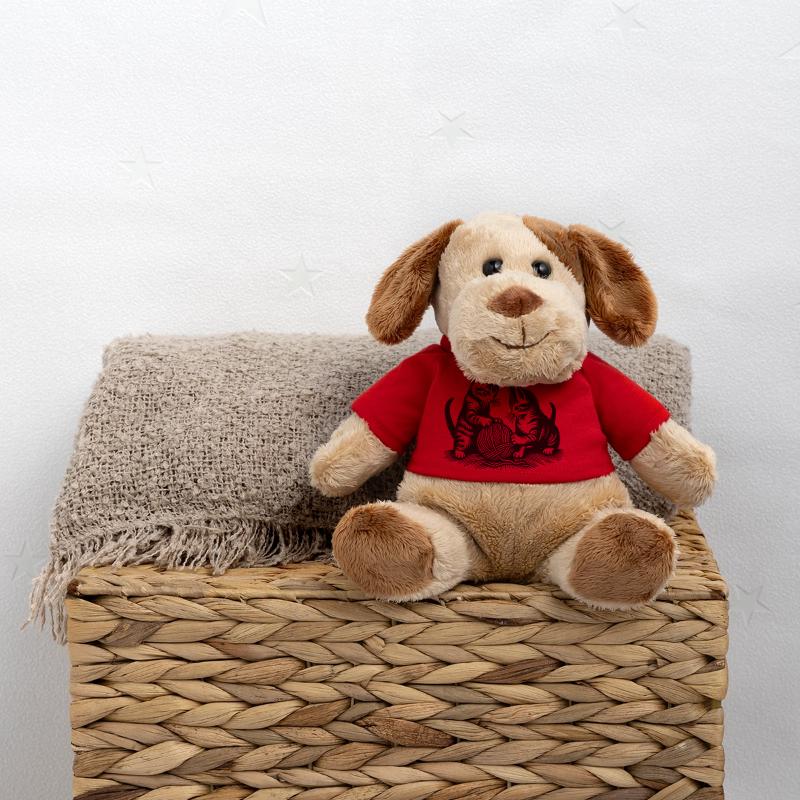Chatons espiègles Chien en peluche Helge MiniFeet®