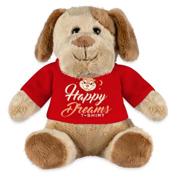 Chemise Sweet Dreams - T-shirt Happy Dreams - Chien en peluche Helge MiniFeet® - rouge - Devant