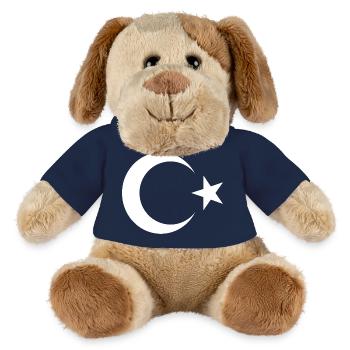 Turquie - Chien en peluche Helge MiniFeet® - bleu marine - Devant