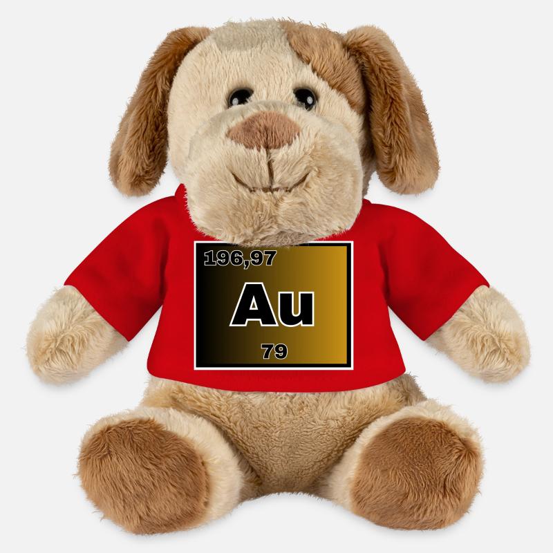 Gold - MiniFeet® Hund Helge - Rot