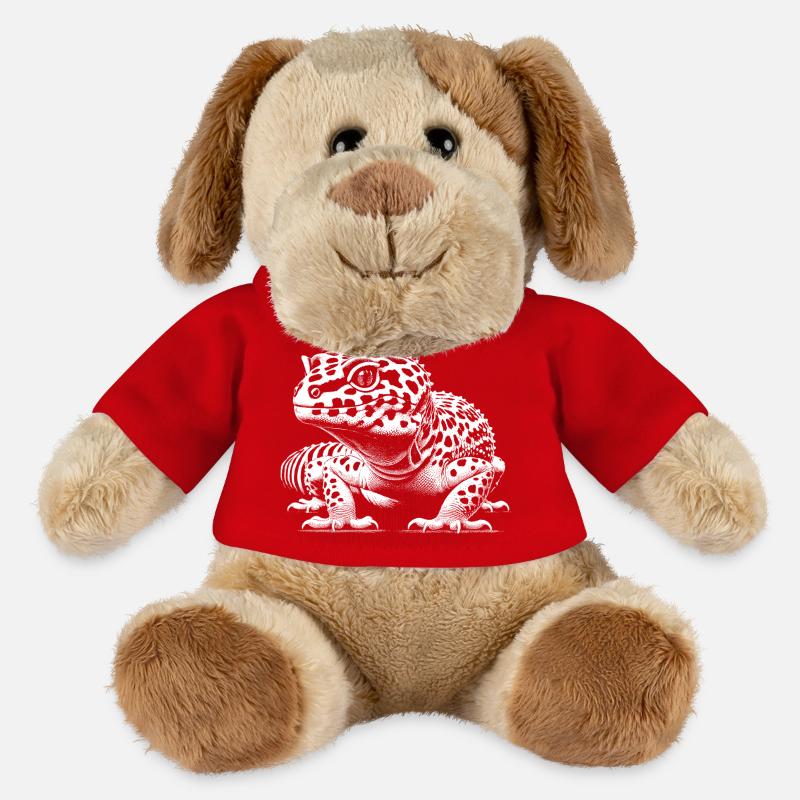 Leopardgecko - MiniFeet® Hund Helge - Rot