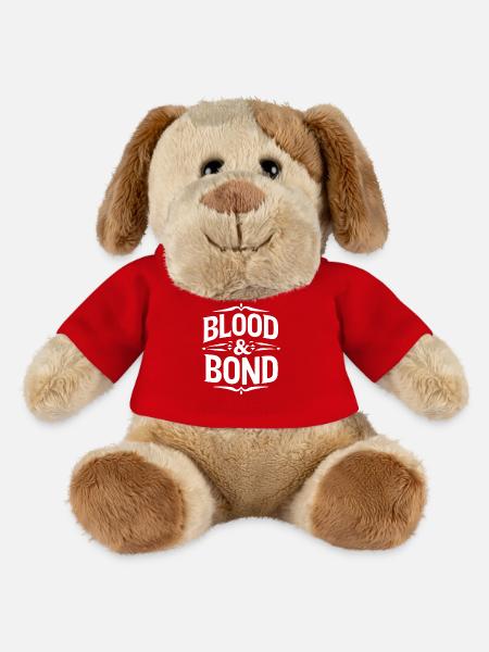 Blut und Bindung - MiniFeet® Hund Helge - Rot