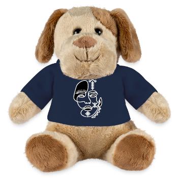 AMAZIGH TATTOO FACE WITH JEWELRY - MiniFeet® Dog Helge - french navy - Front