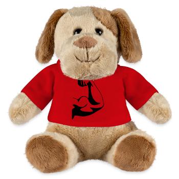 biceps fist - MiniFeet® Hund Helge - Rot - Vorne