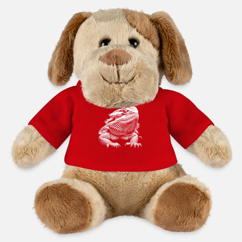 Bartagame - MiniFeet® Hund Helge - Rot