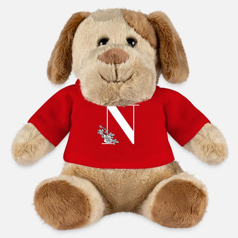 Buchstabe N - MiniFeet® Hund Helge - Rot