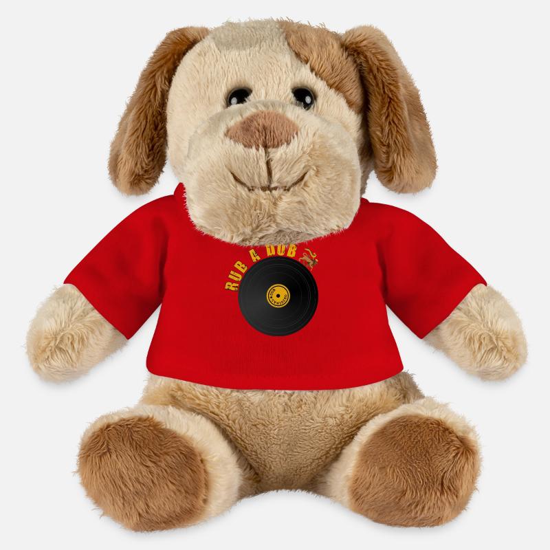 Roots Dub Reggae - MiniFeet® Hund Helge - Rot