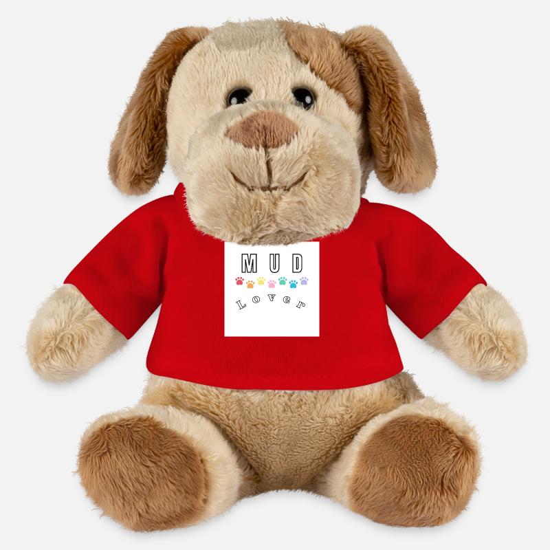 Schmutzige Hunde - MiniFeet® Hund Helge - Rot