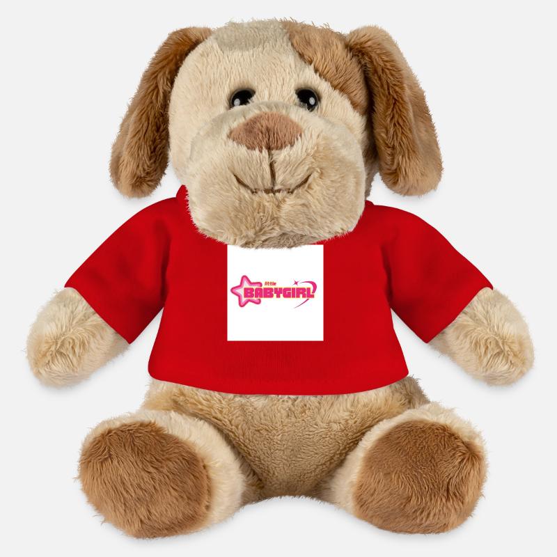 Bébé - Chien en peluche Helge MiniFeet® - rouge