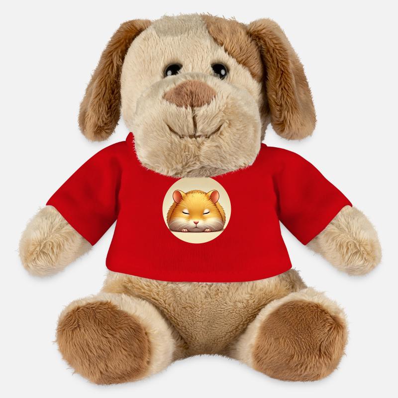 Hamster - MiniFeet® Hund Helge - Rot