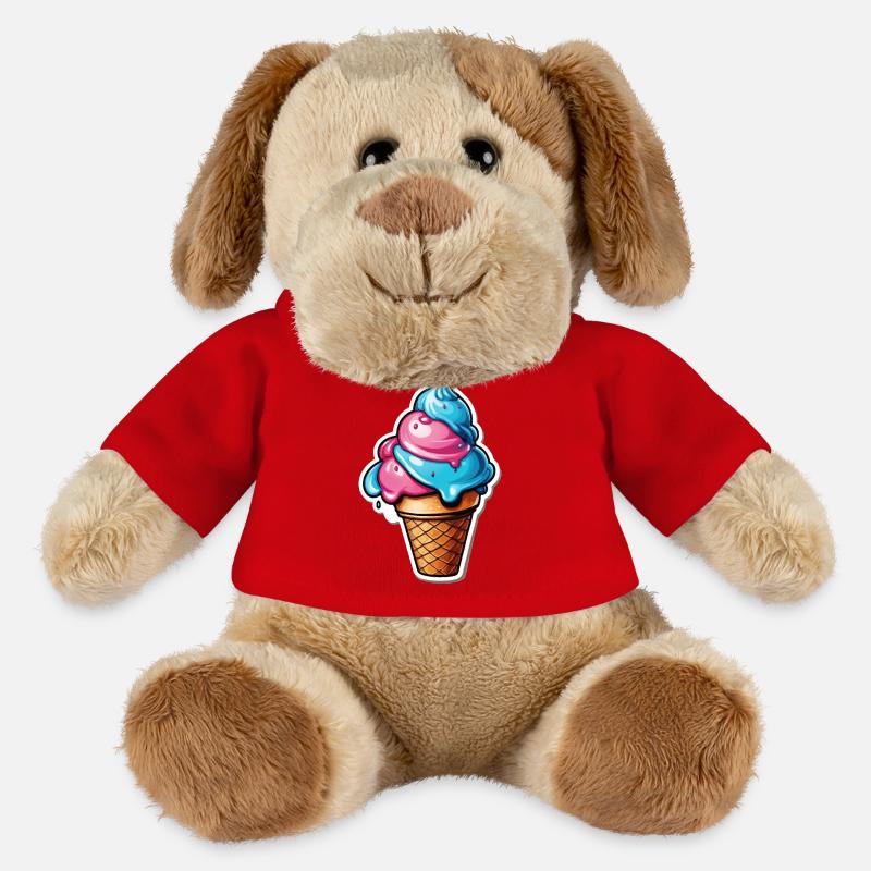 Eis - MiniFeet® Hund Helge - Rot