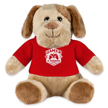 Gamer in Progress - MiniFeet® Dog Helge - red - Front