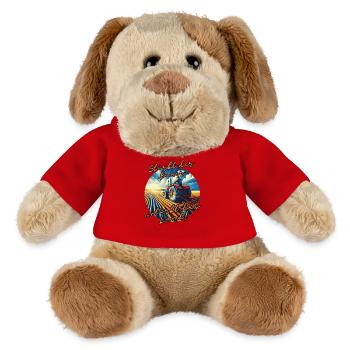Stirbt der Bauer, stirbt das Land! - MiniFeet® Hund Helge - Rot - Vorne