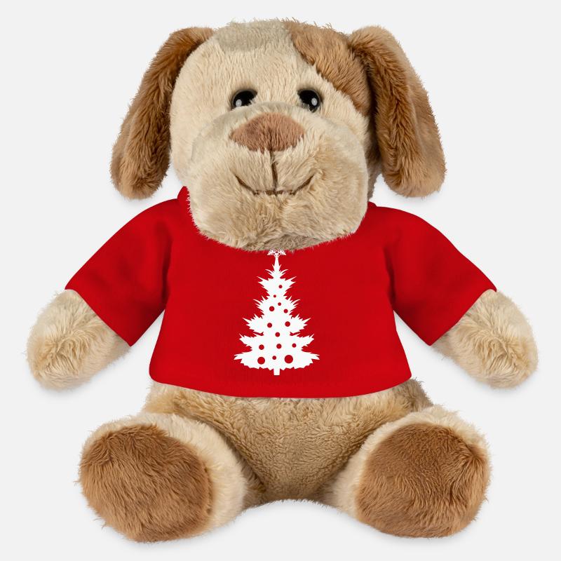 Weihnachtsbaum - MiniFeet® Hund Helge - Rot
