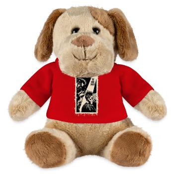 Punk Barber scharfe Schnitte - MiniFeet® Hund Helge - Rot - Vorne