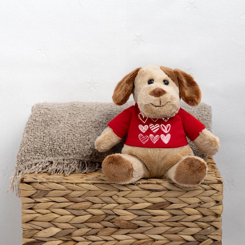 Doodle Herzen Sketchset MiniFeet® Hund Helge
