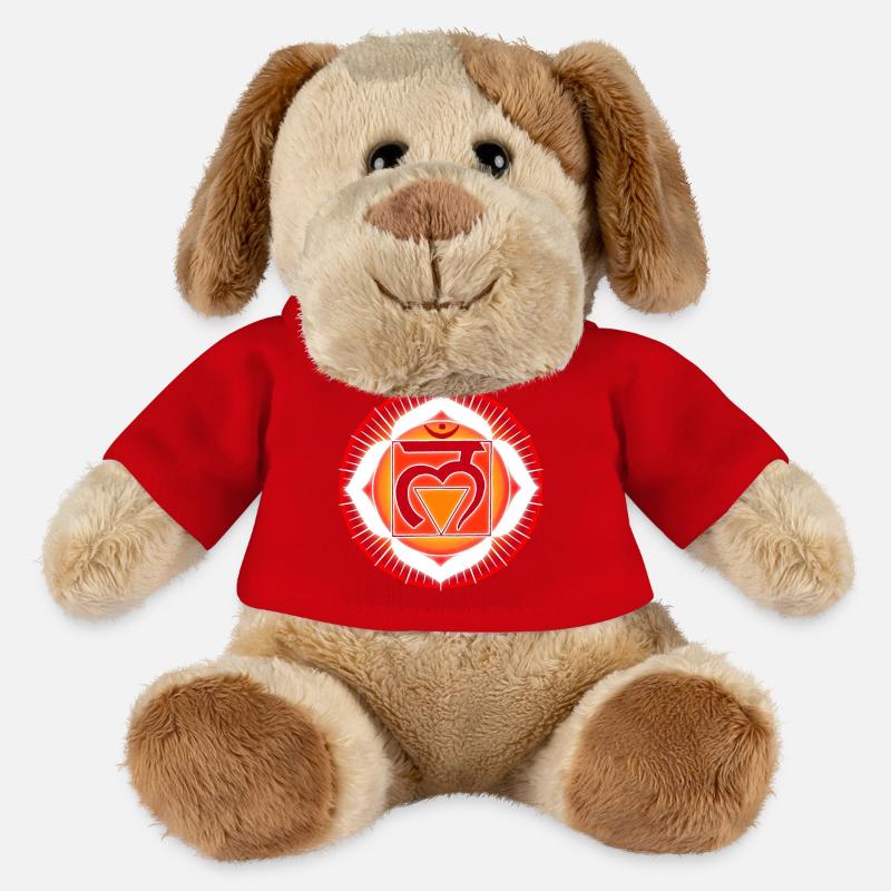 Muladhara Root Chakra - MiniFeet® Dog Helge - red