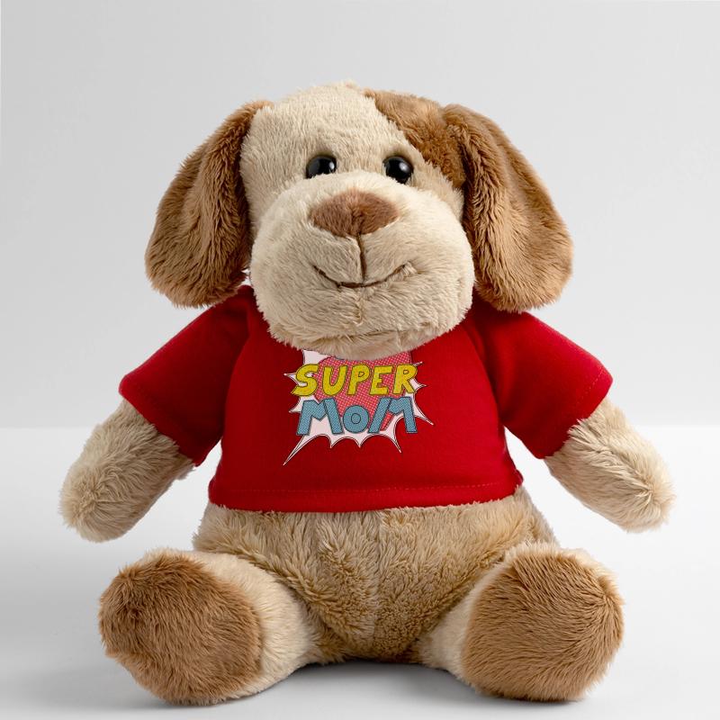 Muttertag supermom Super Mom beste Mutter Comic MiniFeet® Hund Helge
