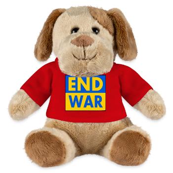End war - MiniFeet® Dog Helge - red - Front