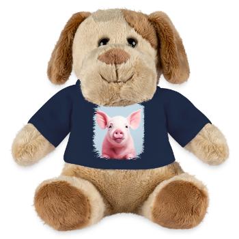 funny quote backyard griller quote humor pork - MiniFeet® Dog Helge - french navy - Front
