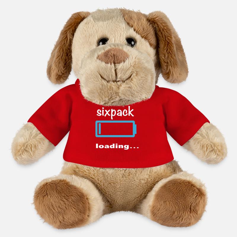 sixpack loading - MiniFeet® Hund Helge - Rot