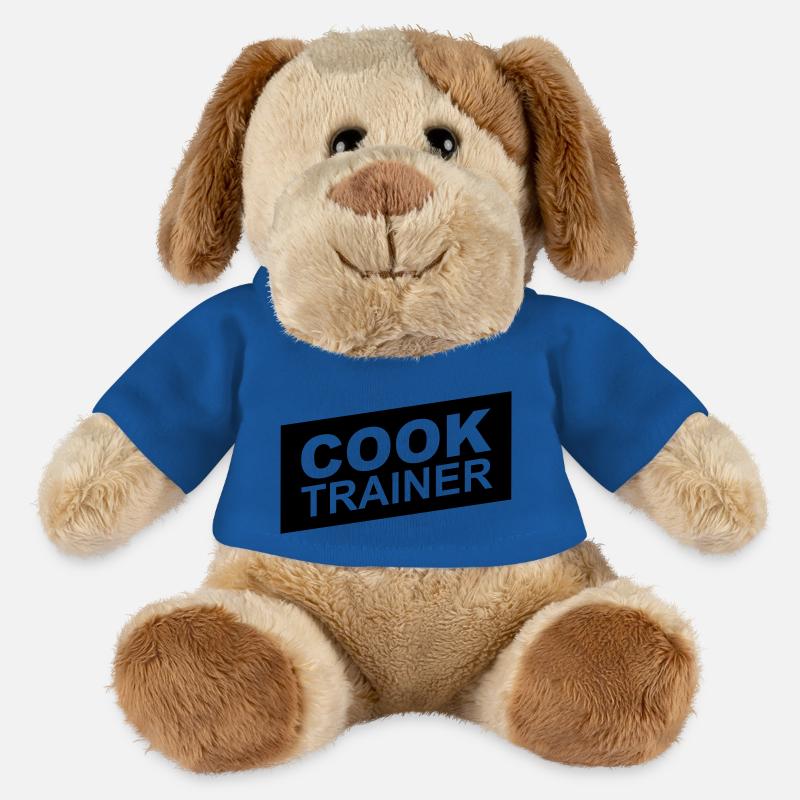 cook trainer - Chien en peluche Helge MiniFeet® - bleu roi