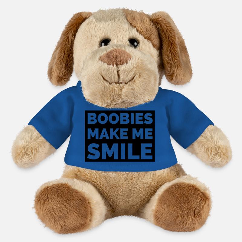 Boobies Make Me Smile - MiniFeet® Dog Helge - royal blue