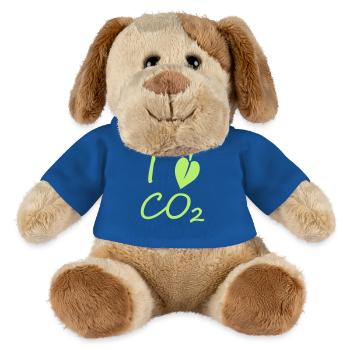 i love full green CO2 - MiniFeet® Hund Helge - Königsblau - Vorne
