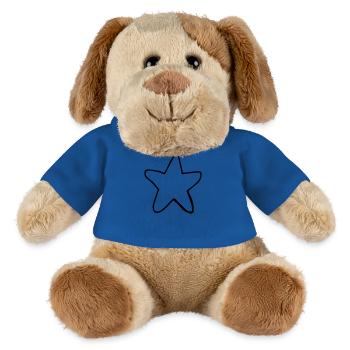 Seestern,Stern,Aquarium,Sommer,Meer,Sommerzeit - MiniFeet® Hund Helge - Königsblau - Vorne