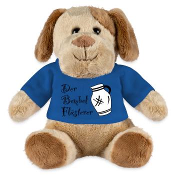 Der Bembelflüsterer - Pssst! Horsche ma her! #FFM - MiniFeet® Hund Helge - Königsblau - Vorne