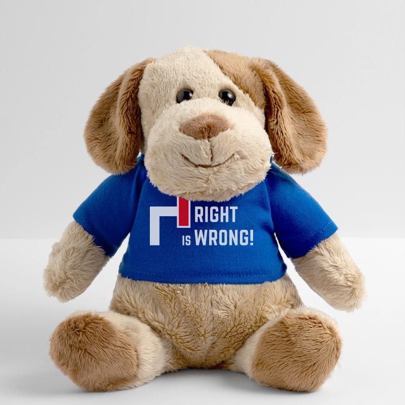Right Is Wrong! Against Right & Right Parties V1 MiniFeet® Dog Helge