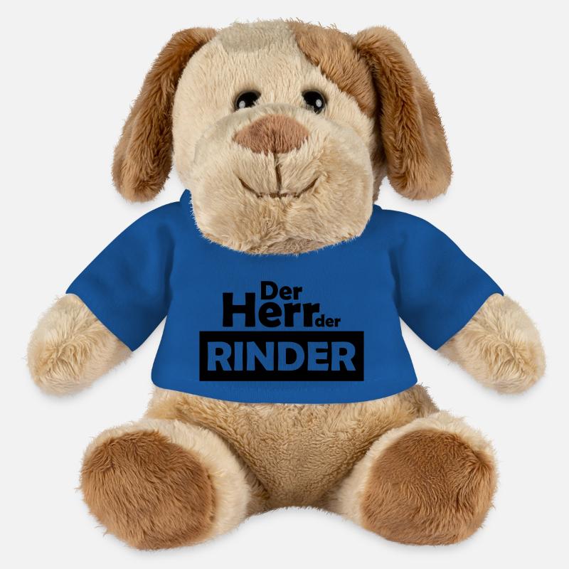 der herr der rinder - MiniFeet® Hund Helge - Königsblau