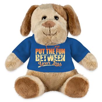 VTT VTT Vélo de Parole Descendance VTT - Chien en peluche Helge MiniFeet® - bleu roi - Devant
