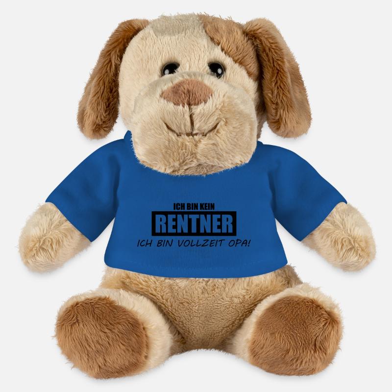 ich bin kein rentner ich bin vollzeit opa - MiniFeet® Hund Helge - Königsblau